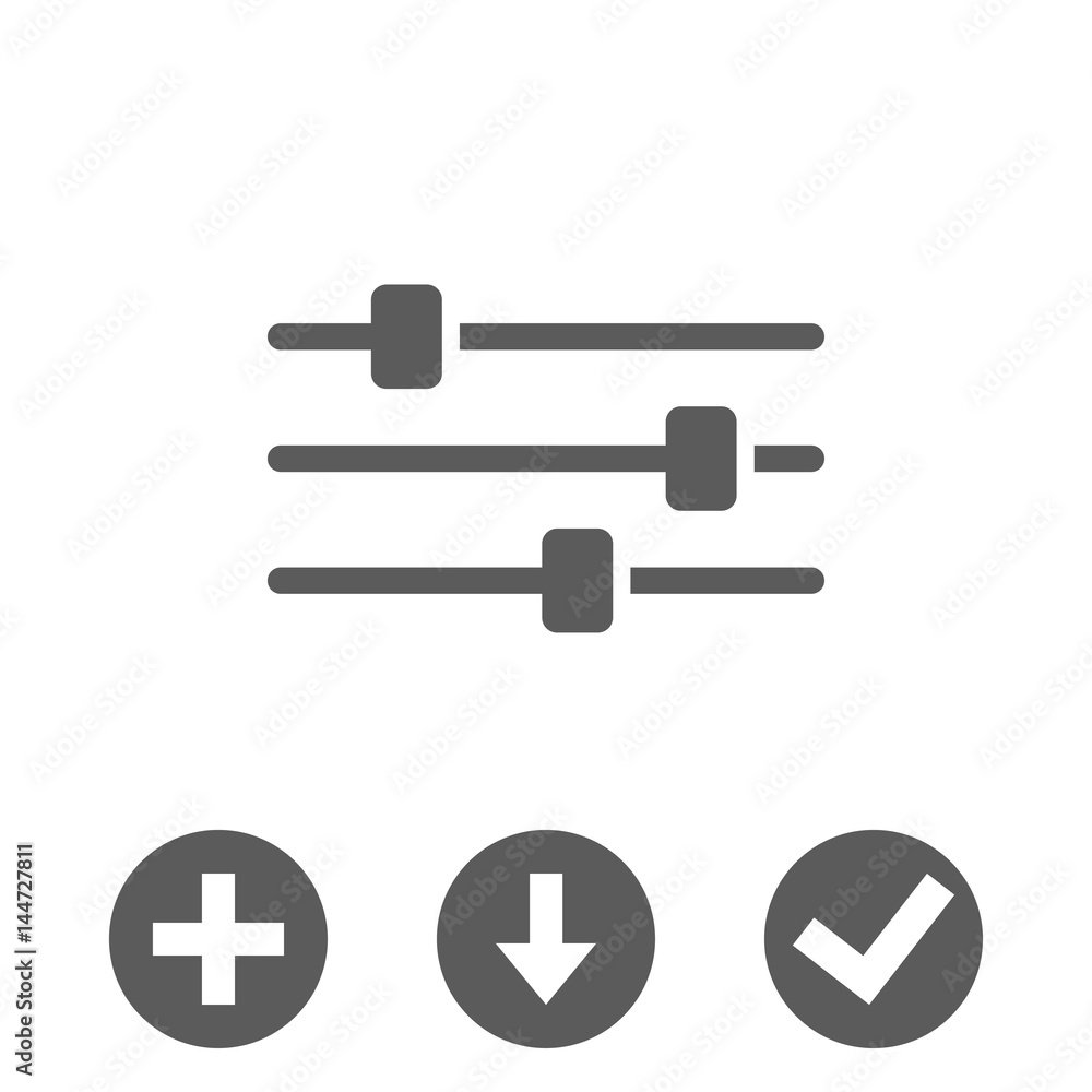 settings icon stock vector illustration flat design settings icon stock vector illustration flat design