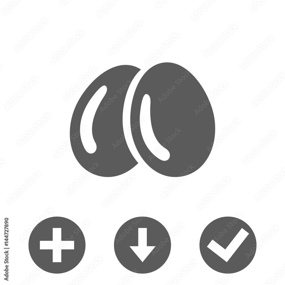Egg icon stock vector illustration flat design Egg icon stock vector illustration flat design