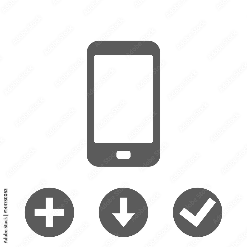 phone icon stock vector illustration flat design phone icon stock vector illustration flat design