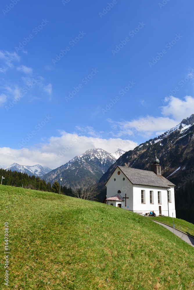 Expositurkirche Baad / Mittelberg-Kleinwalsertal (Vorarlberg)
