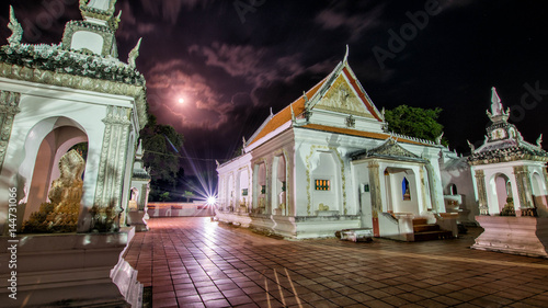 The area of Wat Khu Tao,  Mae Tom, Bang Klam, Songkhla, Thailand