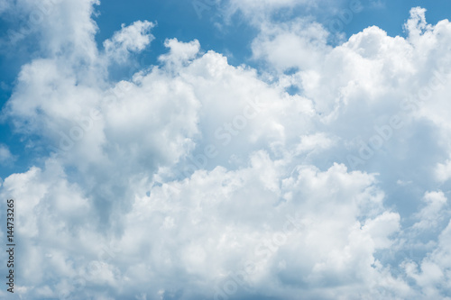 Beautiful sky with clouds