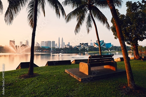 Photography Kuala Lumpur at the sunrise