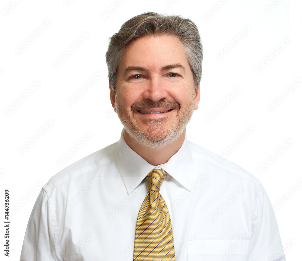 smiling businessman smiling businessman