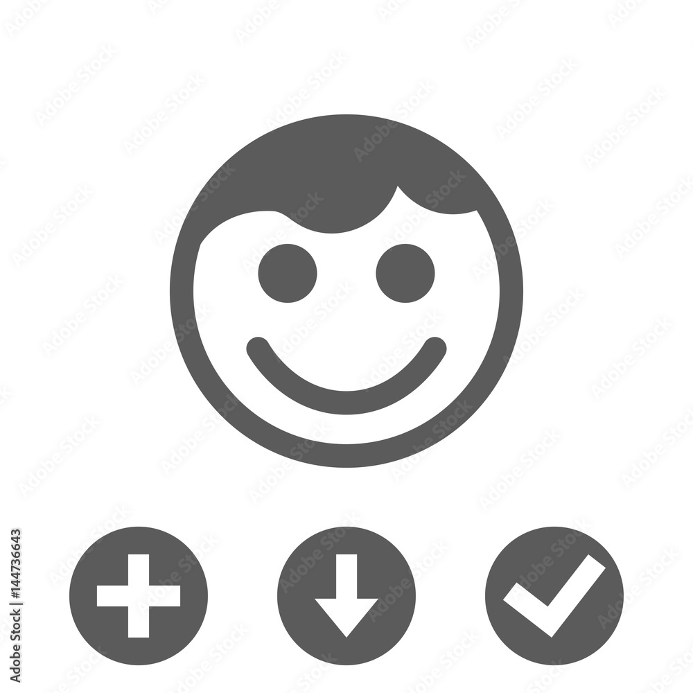waiter icon stock vector illustration flat design waiter icon stock vector illustration flat design