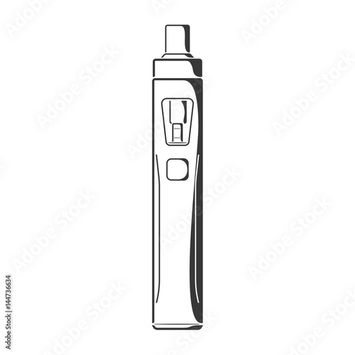 Black aio vape pen icon
