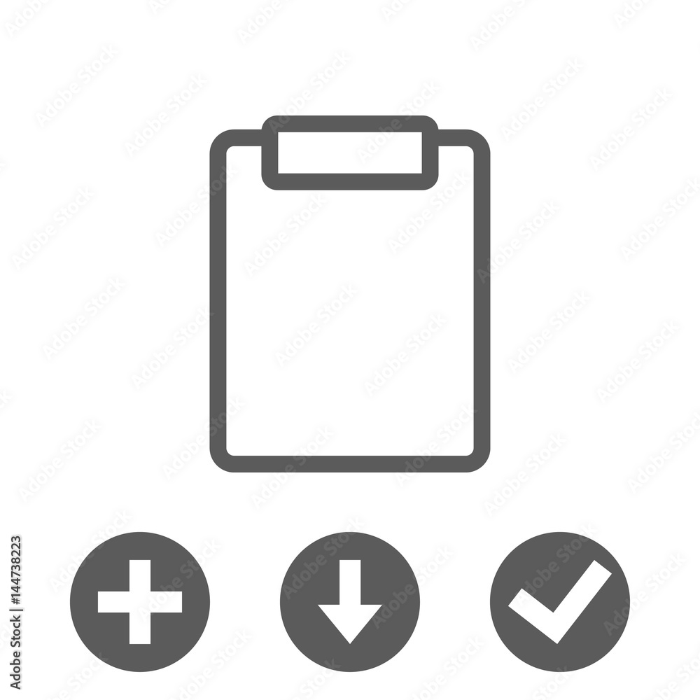 checklist icon stock vector illustration flat design checklist icon stock vector illustration flat design