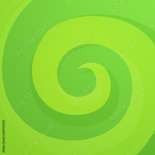 Green Abstract Twirl Backgr...