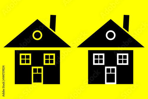 house icon vector illustration, home icon,