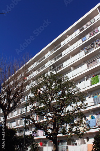 Gyoda complex / It is an apartment complex located in Funabashi-shi, Chiba Prefecture. It was created by the Housing Corporation at the time, and operation began in March 1976. photo