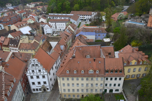 Altstadt Meissen von oben