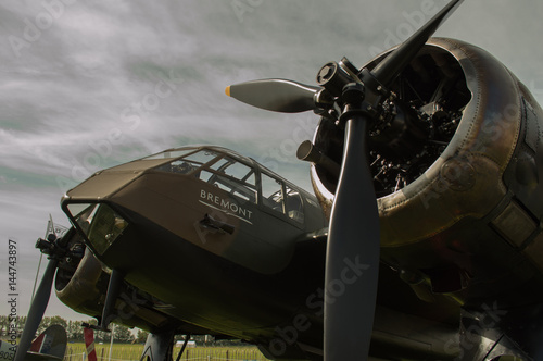 Tableau sur toile Bristol Blenheim world war two bomber