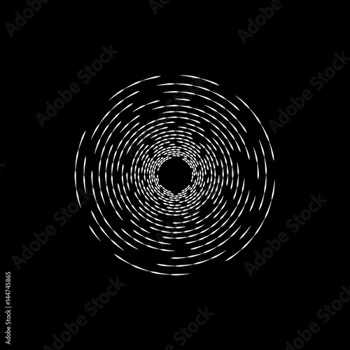concentric vortex, ripple