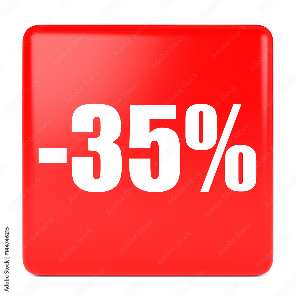 Thirty five percent off. Discount 35 %. Thirty five percent off. Discount 35 %.