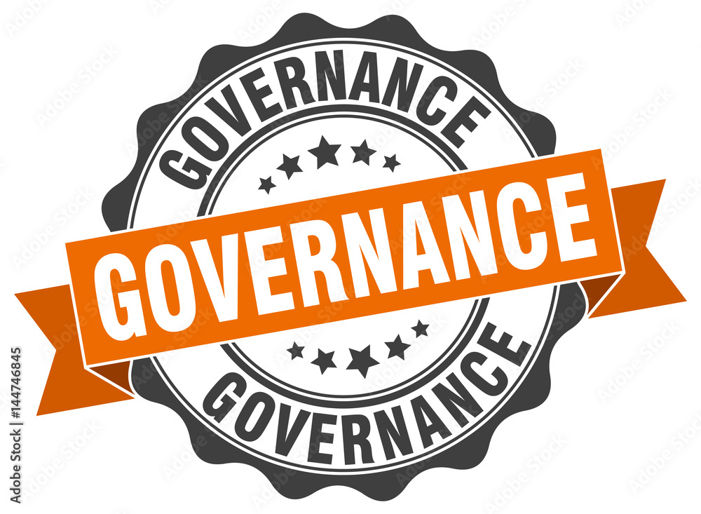 Fototapeta premium governance stamp. sign. seal