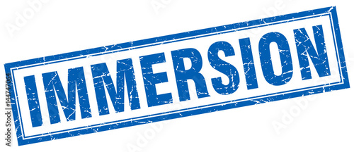 immersion square stamp