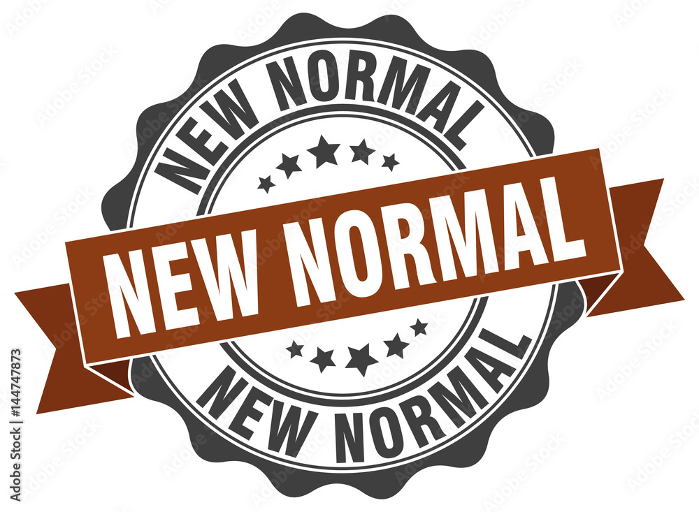 new normal stamp. sign. seal new normal stamp. sign. seal