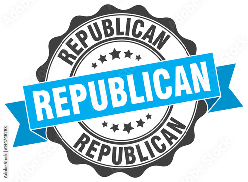 republican stamp. sign. seal
