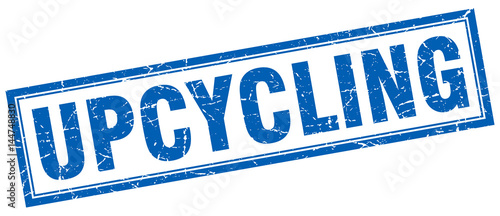 upcycling square stamp