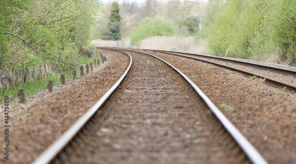 Obraz premium Around the rail Bend