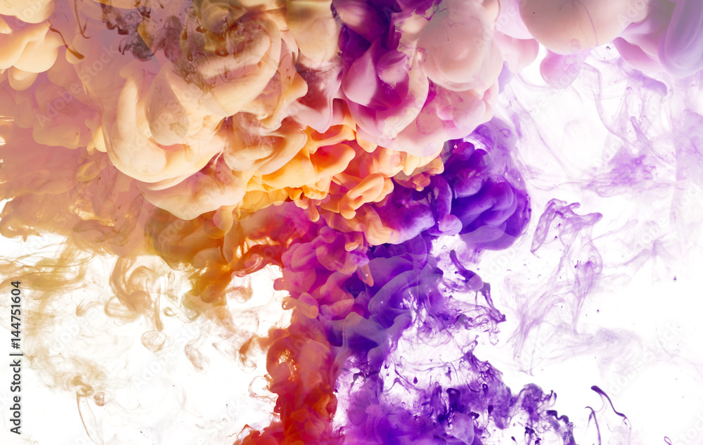Obraz premium Ink in water