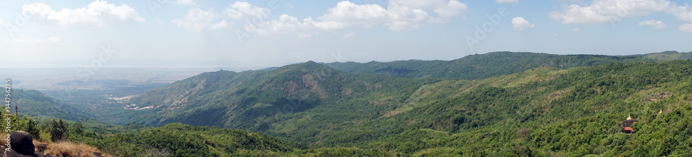Panorama of mountain