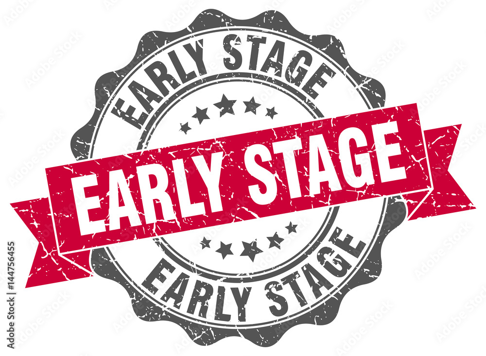 Fototapeta premium early stage stamp. sign. seal