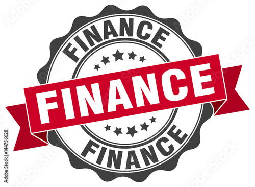 finance stamp. sign. seal