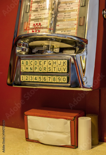 Antique Diner Jukebox