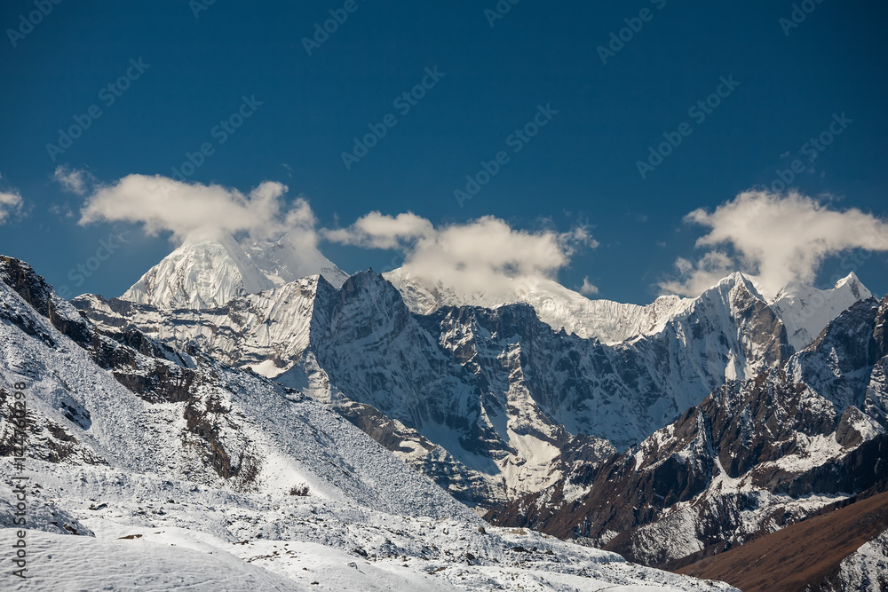 Beautiful landscape of Himalaya mountains Beautiful landscape of Himalaya mountains