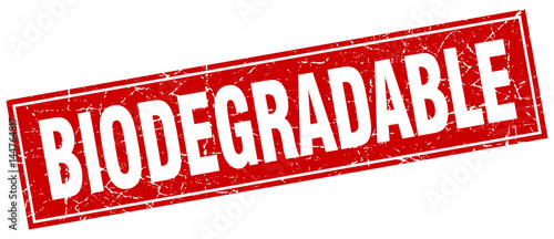 biodegradable square stamp