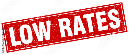 low rates square stamp
