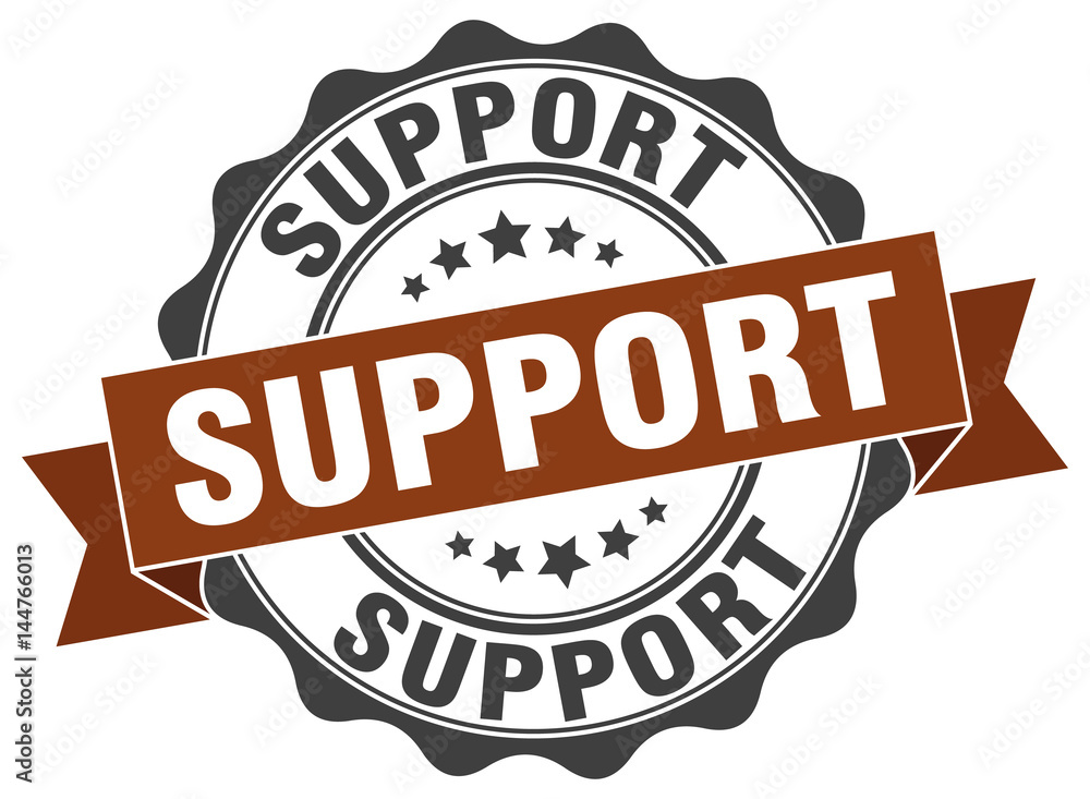 Obraz premium support stamp. sign. seal