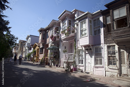 wooden house in Buyukada, Istanbul