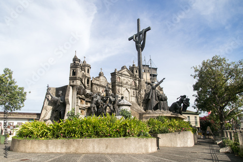 Monument to Magellan, Lapu-Lapu, Risal and all historical figures. Philippines