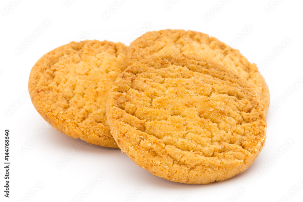 Cookies nuts on the isolated on white background. Cookies nuts on the isolated on white background.