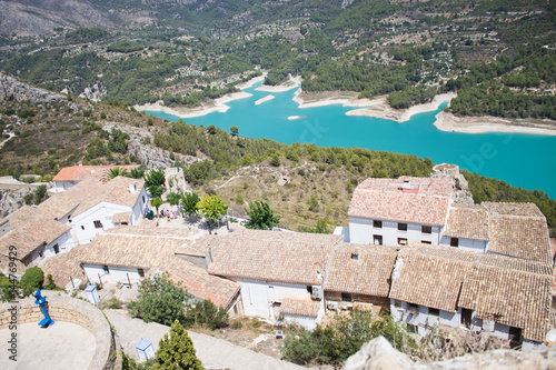 El Castell de Guadalest or briefly Guadalest is a Valencian town and municipality located in a mountainous area of the comarca of Marina Baixa, in the province of Alicante, Spain
 photo