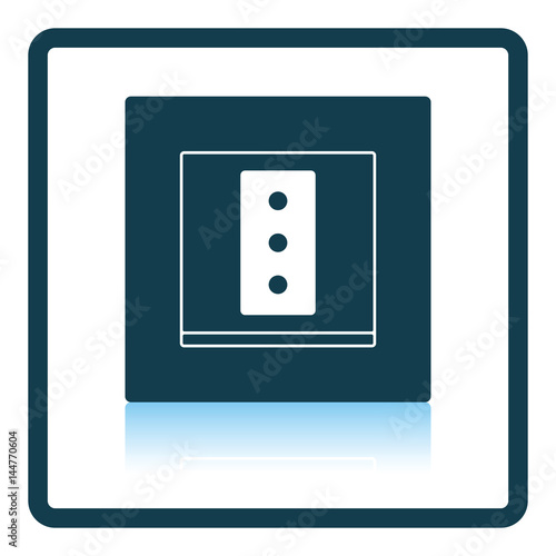 Italy electrical socket icon