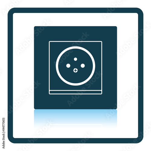 France electrical socket icon
