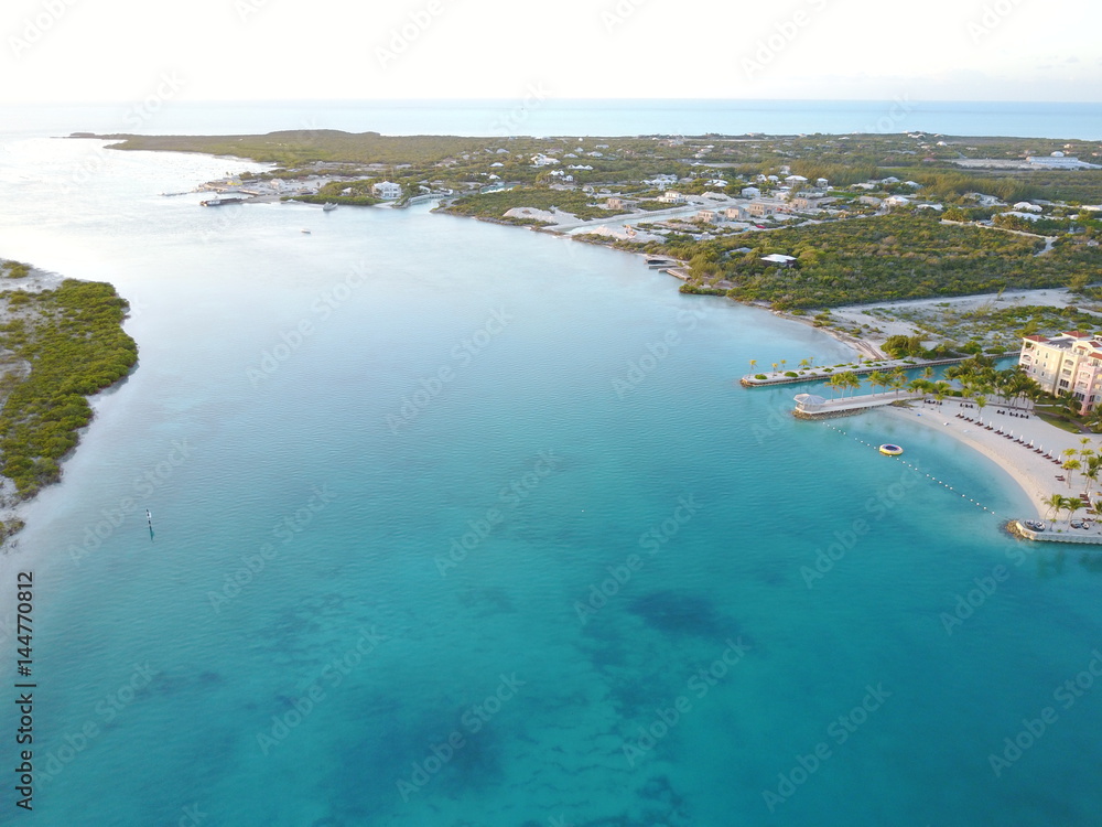 Turks and Caicos Birds eye view