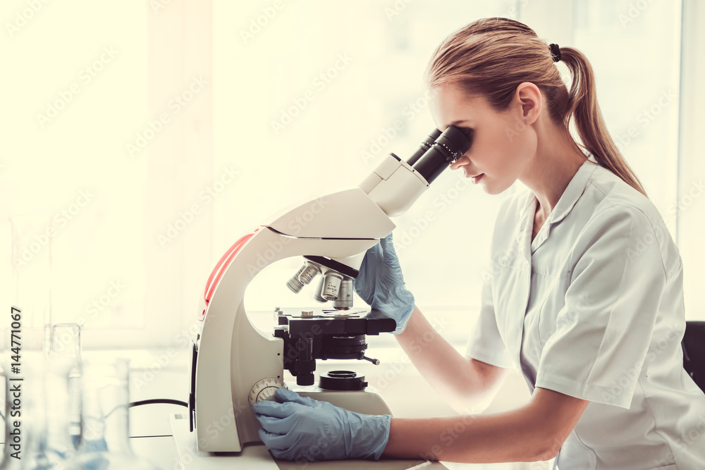 At the laboratory At the laboratory