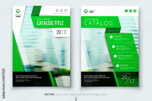 Corporate business annual report cover, brochure or flyer design. Leaflet presentation. Catalog with Abstract geometric background. Modern publication poster magazine, layout, template.