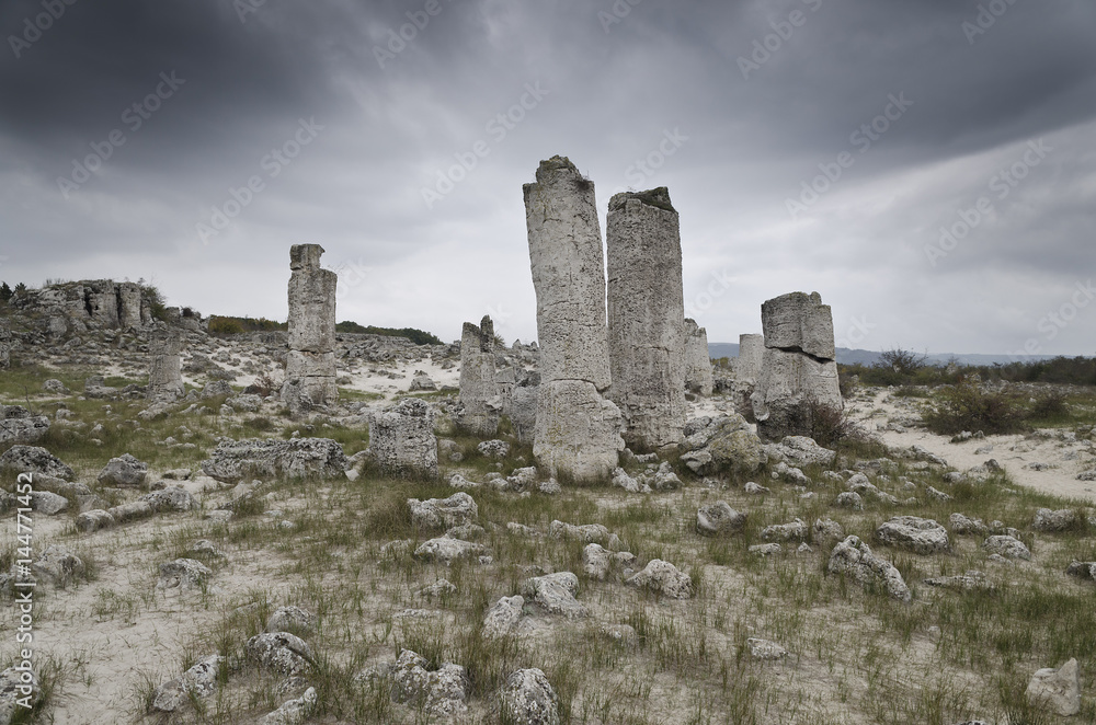 Pobiti Kamani (Standing Stones) Natural Phenomenon, Varna, Bulgaria