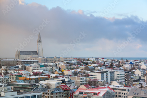 Reykjavik, capital city of Iceland. Cityscape