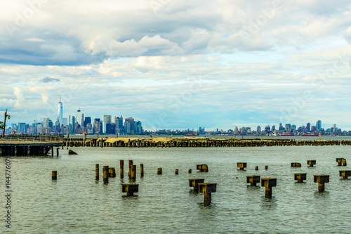 Lower Manhattan skyline seen from Staten Island