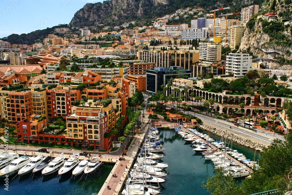 Monaco, Monte Carlo, Riviera, Mediterranean Sea,