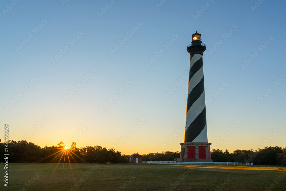 Cape Hatteras Lighthouse at Sunrise Cape Hatteras Lighthouse at Sunrise