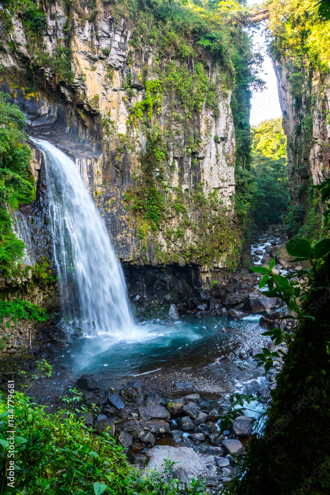 Xico national park in Veracruz Mexico Waterfall
