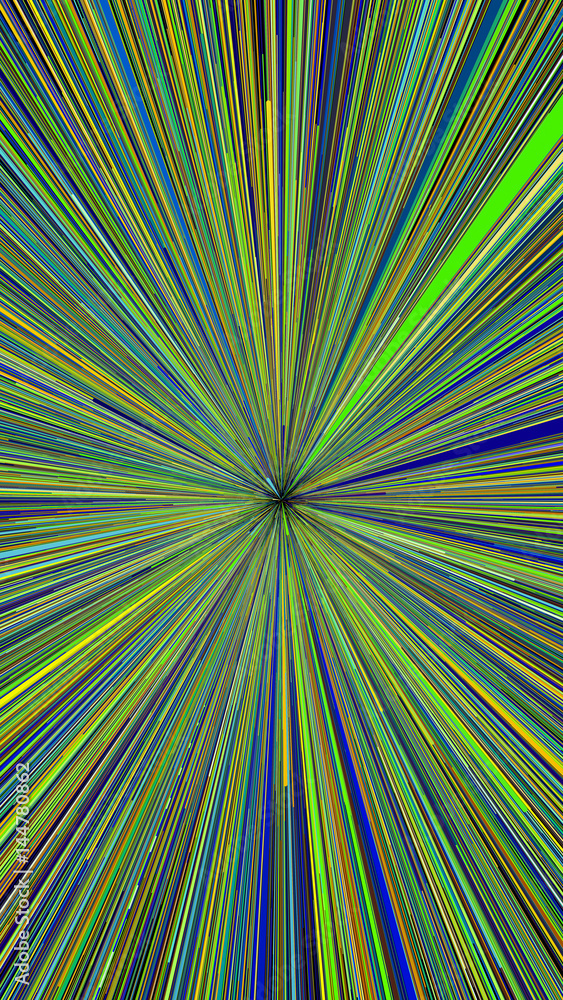 Fototapeta premium Abstract explosion burst of fireworks light