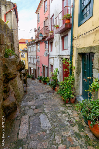 Porto. Old street. © pillerss